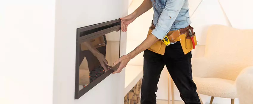 Metal Fireplace Installation in Greenville, Mississippi