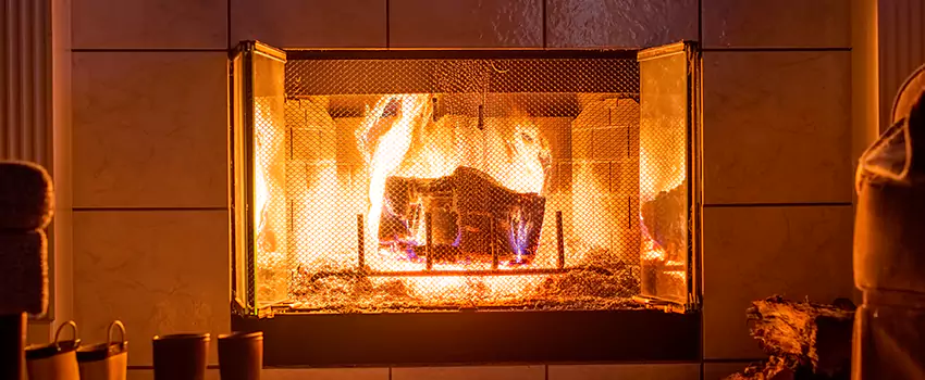 Mendota Hearth Landscape Fireplace Installation in Greenville, Mississippi