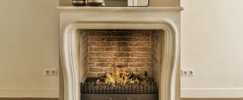Vintage-style Fireplace Redesign in Greenville, Mississippi