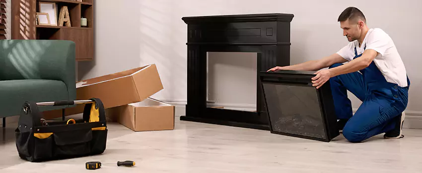 Old Rusted Metal Fireplace Repair And Replacement in Greenville, MS