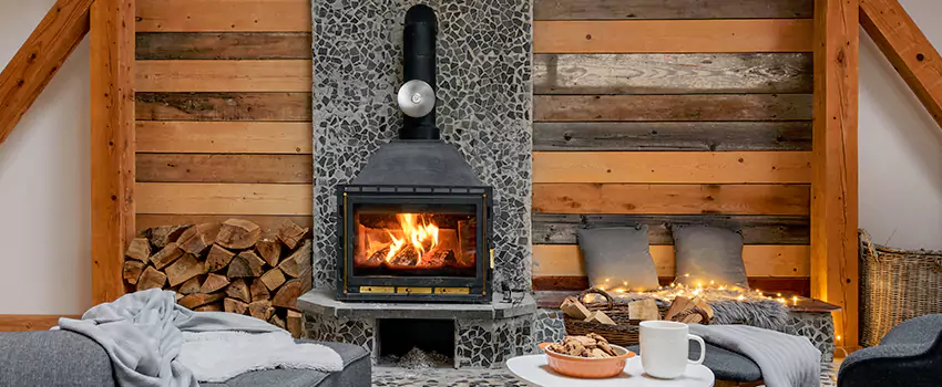 Thelin Hearth Products Direct Vent Gas Stove Fireplace Inspection in Greenville, Mississippi